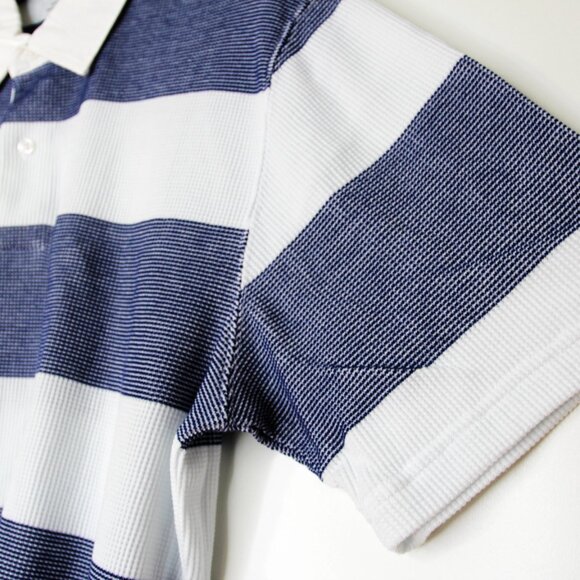BNWT SS19 SATURDAYS NEW YORK CITY STRIPE POLO M - Picture 8 of 15